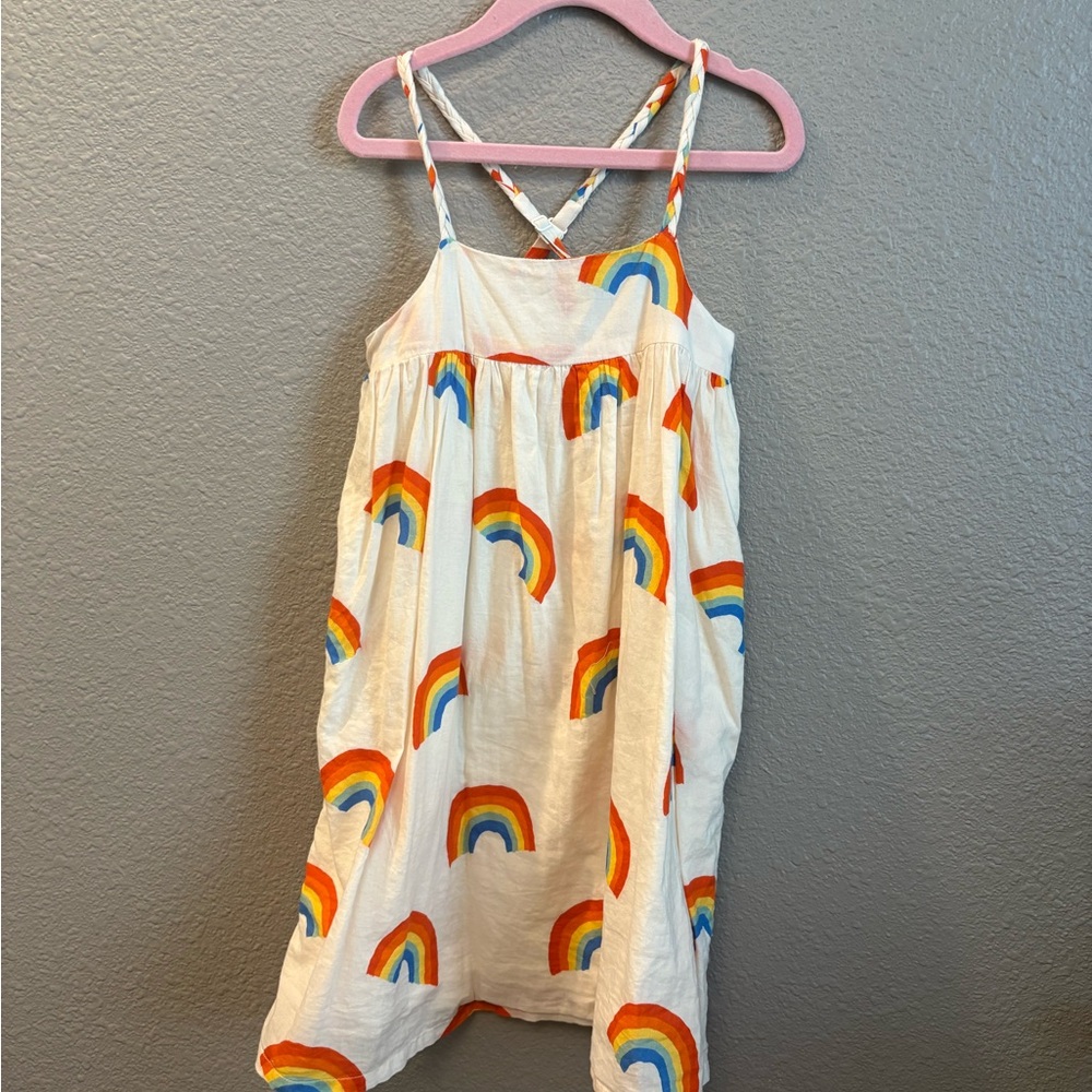 Nadadelazos Rainbow Print Sundress Size 6